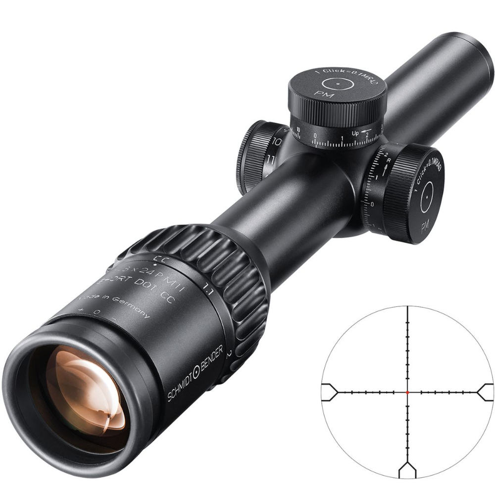 Прицел 1-8x24 PM IITM ShortDotTM Dual CC Schmidt&Bender
