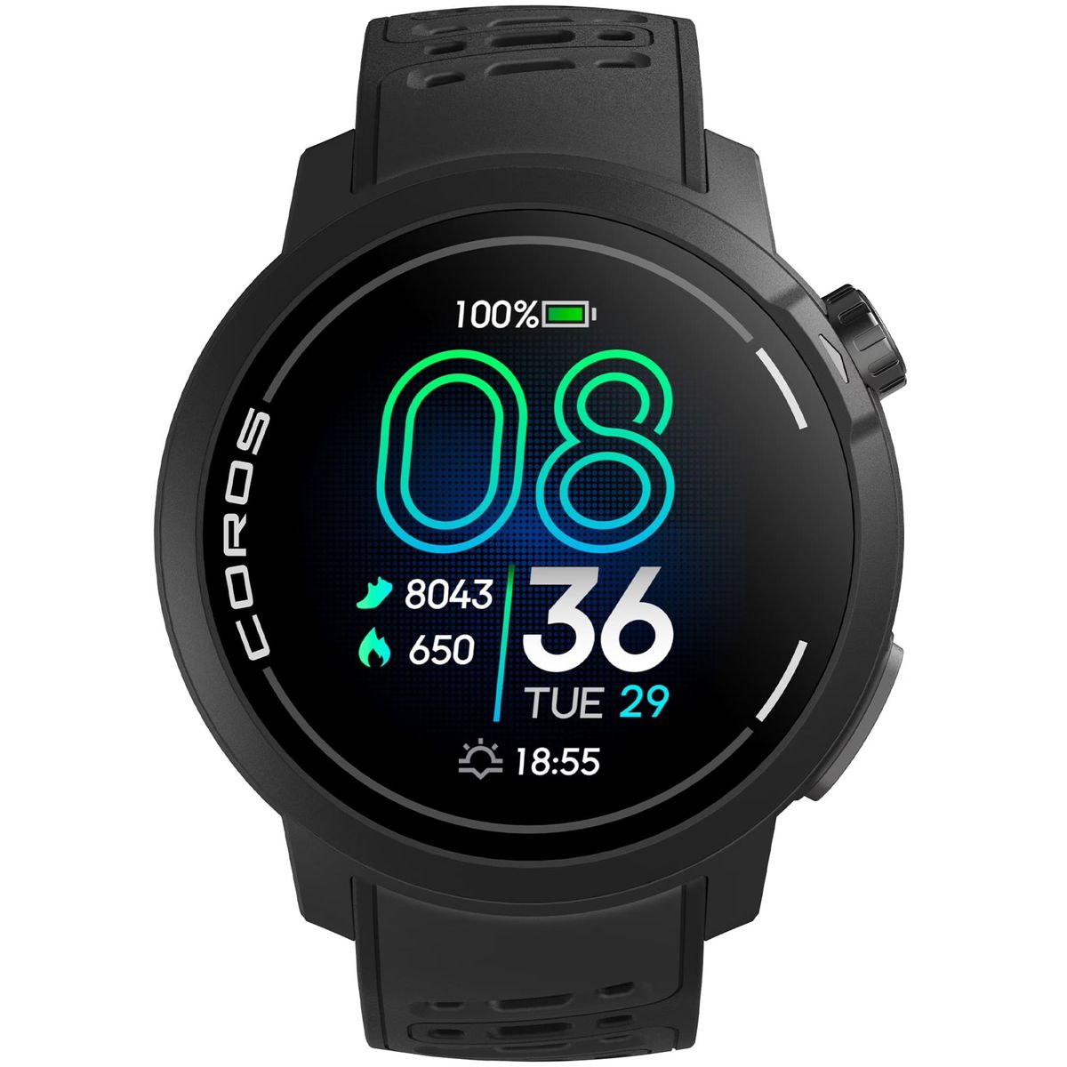 Часы PACE Pro GPS Sport Watch Black Coros