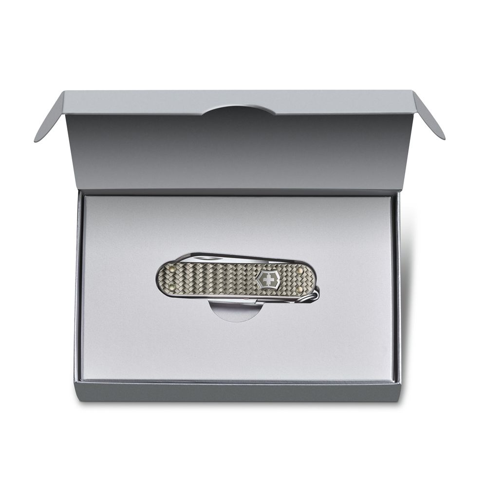 Нож-брелок Classic SD Precious Alox Infinite Grey 0.6221.4031G VICTORINOX