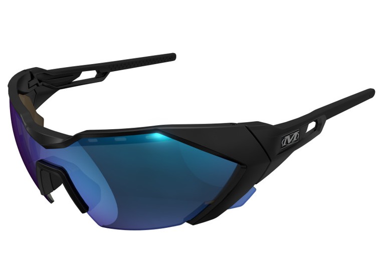 Очки защитные Vision Tactical Type-E Black Frame/Blue Mirror Lens VES-22AE-PU Mechanix Wear