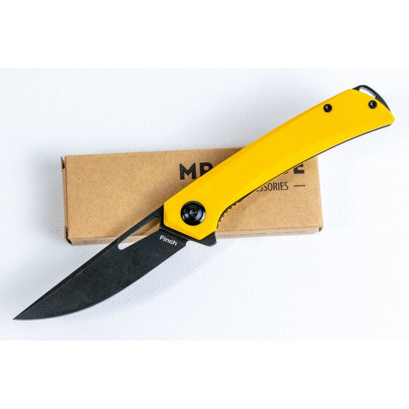 Складной нож Finch AUS-8 BSW G10 Yellow Mr.Blade