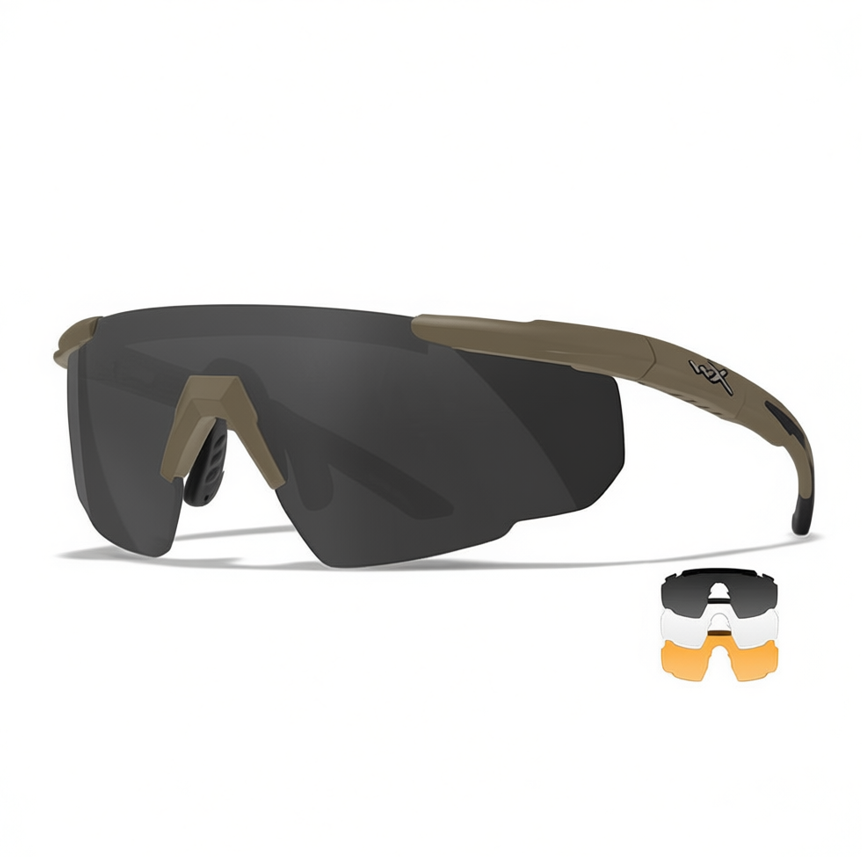 Баллистические очки Saber Advanced 3 линзы 308T Wiley-X