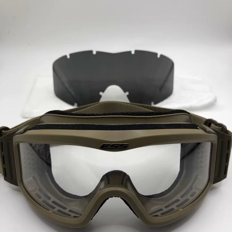 Баллистические очки/маска Profile NVG Tan 2 линзы ESS