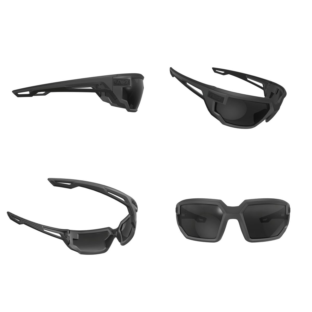 Очки защитные Vision Tactical Type-X Grey Frame/Smoke Lens VXF-20AJ-PU Mechanix Wear