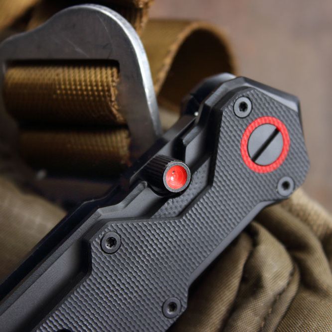 Складной нож Ferat black сталь D2, рукоять G10 Mr.Blade