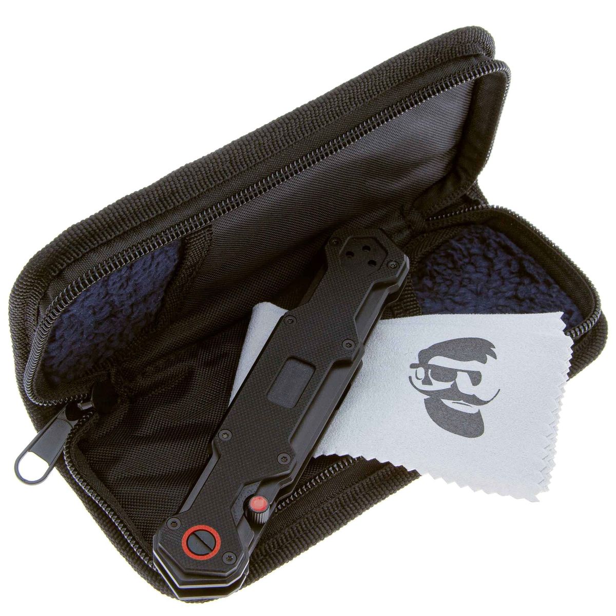 Складной нож Ferat black сталь D2, рукоять G10 Mr.Blade