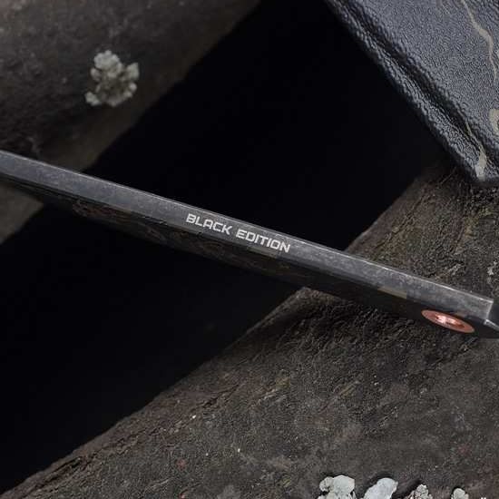 Нож киридаши KOI Black Stonewash сталь AUS-8 N.C.Custom