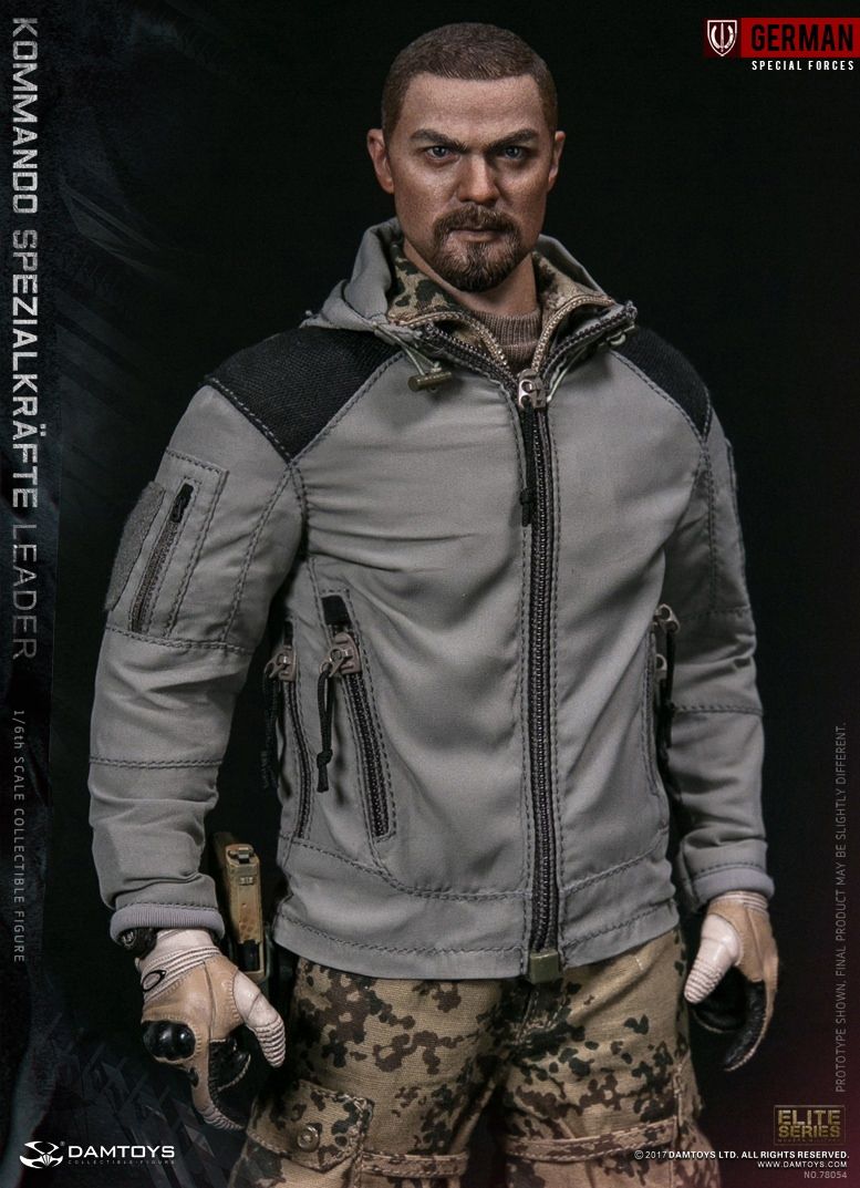 Коллекционная фигурка 1/6 78054 - KSK (KOMMANDO SPEZIALKRÄFTE) - LEADER Action Figure DAMTOYS