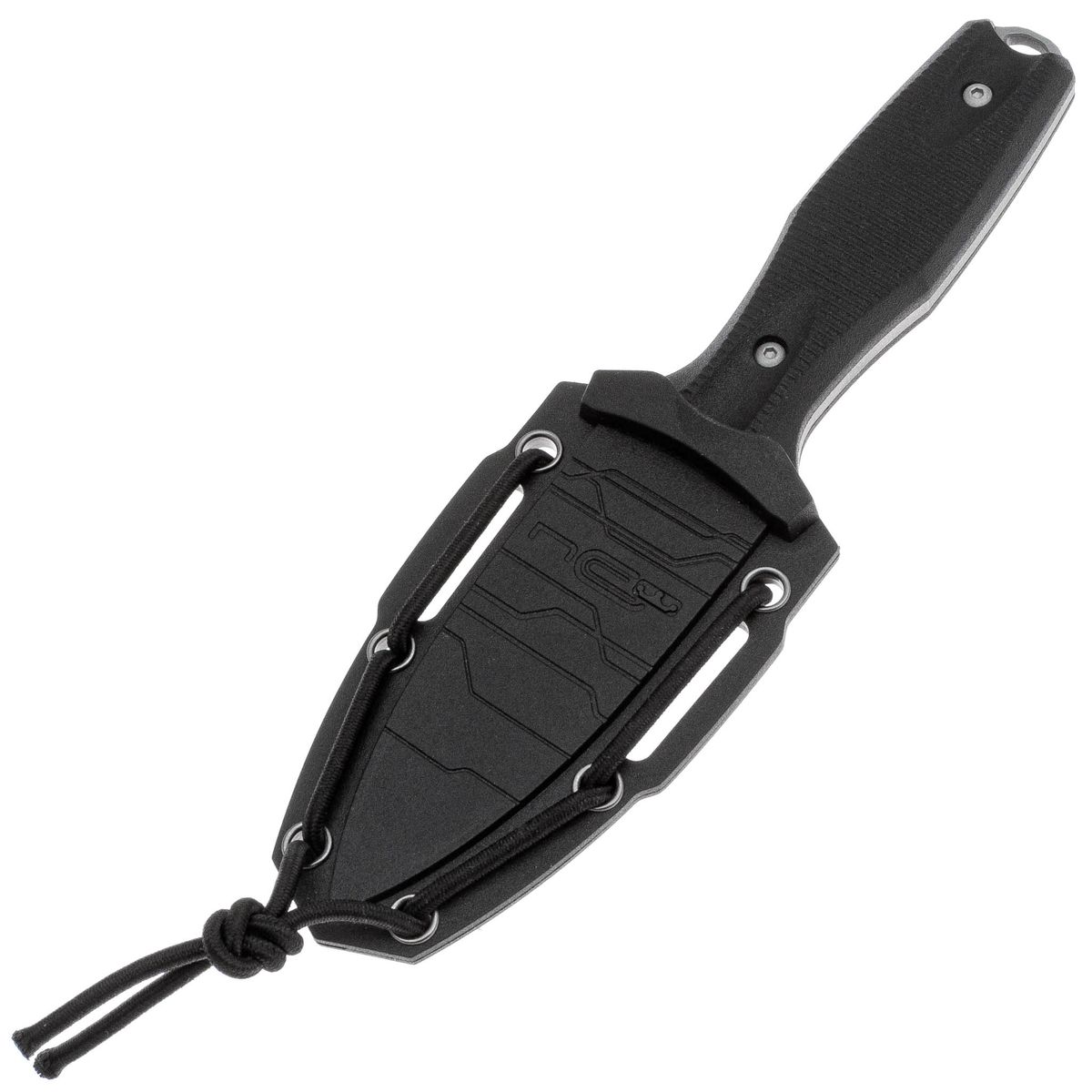 Нож тактический Grave 2.0 stonewash сталь AUS-8, рукоять Black Elastron N.C.Custom