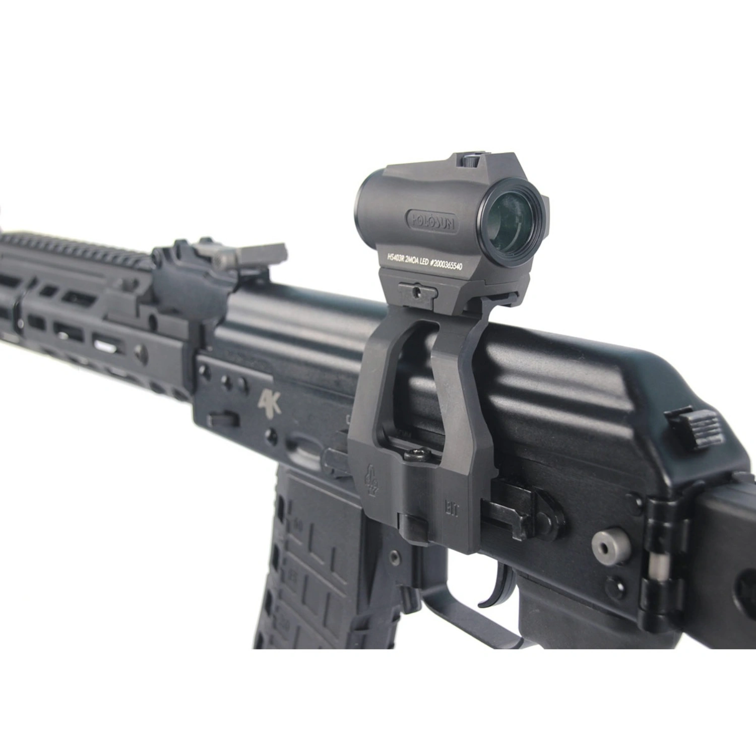 Кронштейн BIT боковой небыстросъёмный Picatinny/ACOG для АК/Сайга SAG