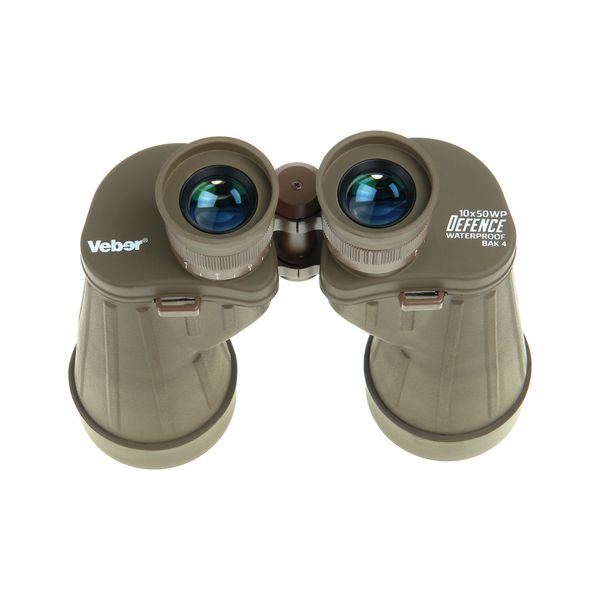 Бинокль Defence 10x50WP с сеткой Veber