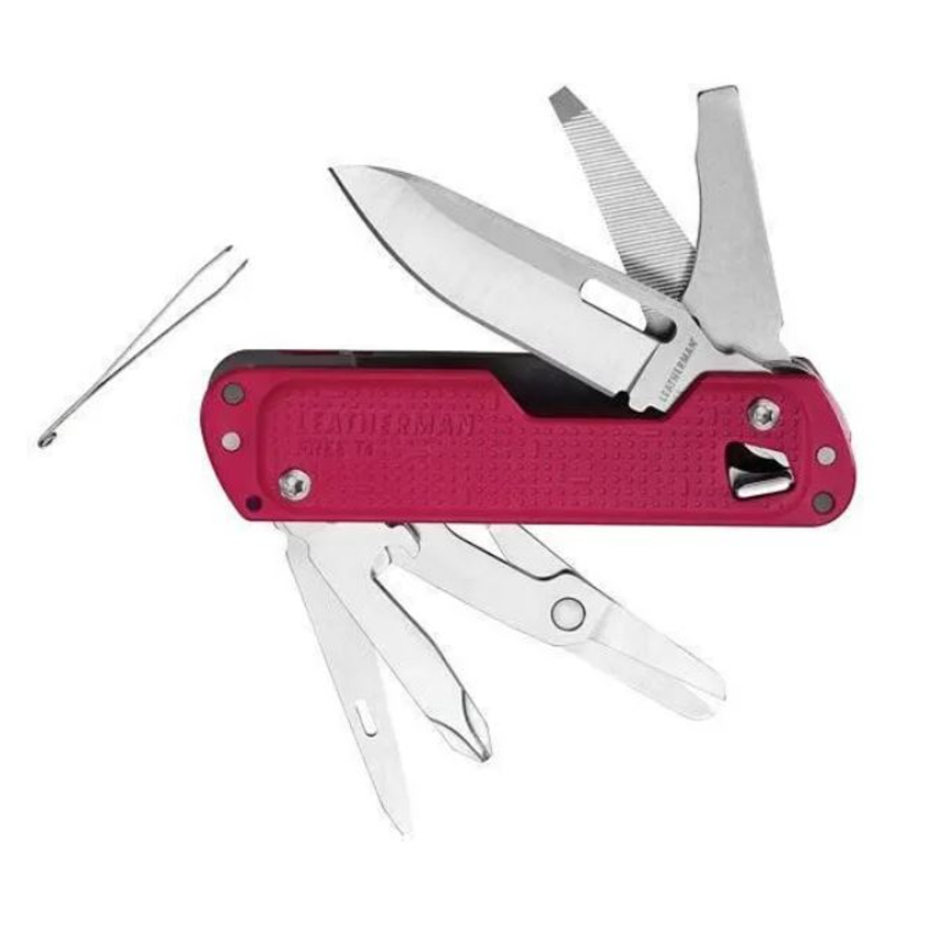 Мультитул FREE T4/BOX-INT CRIMSON 832871 Leatherman