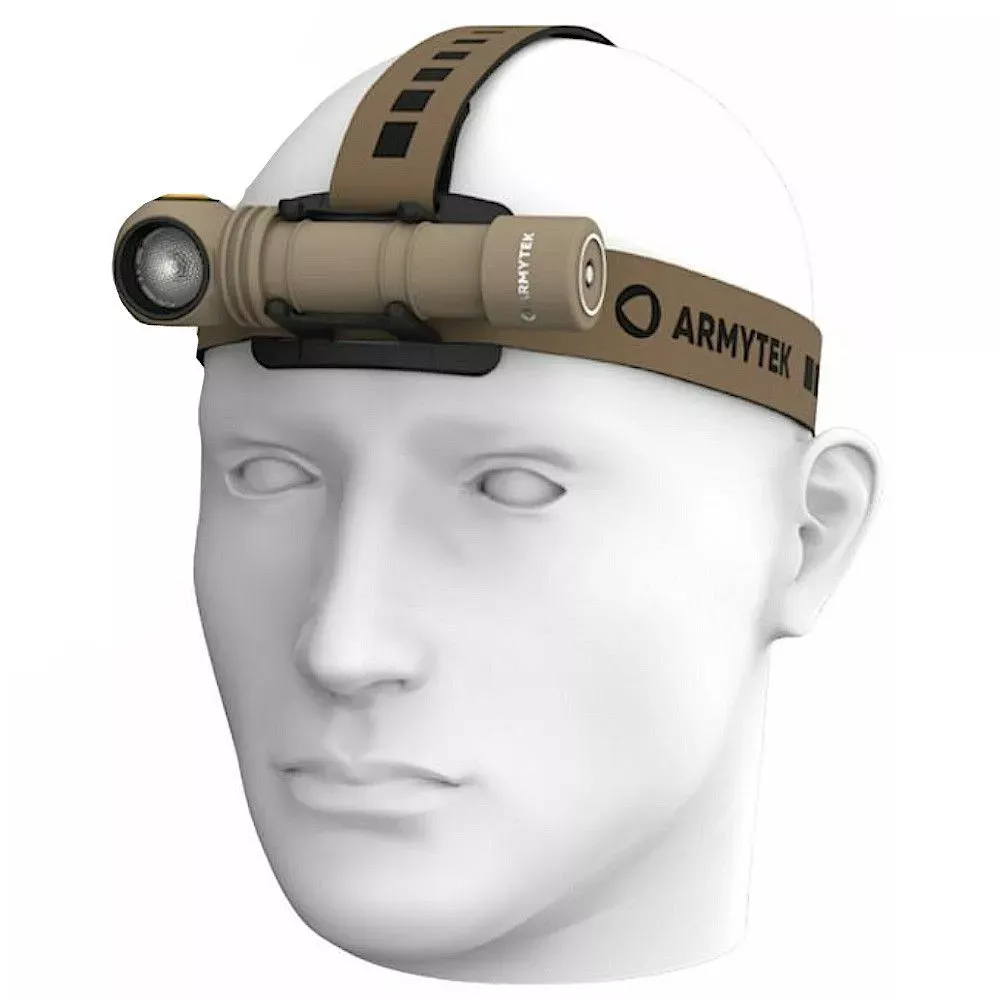 Фонарь Wizard C2 Pro Max Sand USB Белый Свет Armytek