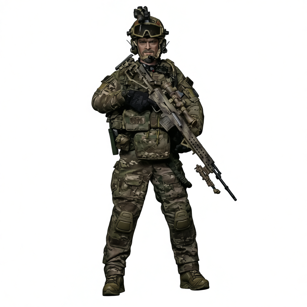 Коллекционная фигурка - 1/6 78100 - RUSSIAN SPETSNAZ FSB ALPHA GROUP SNIPER DAMTOYS