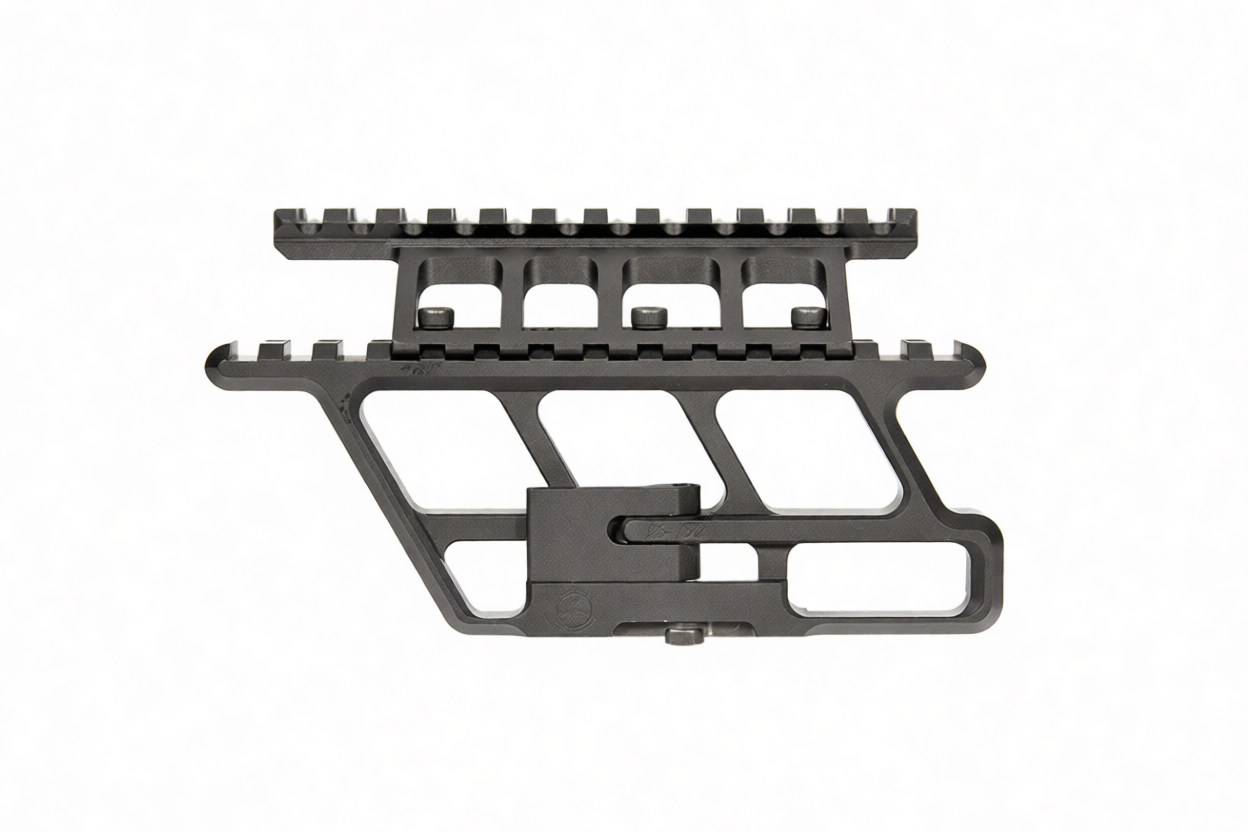 Кронштейн боковой АК BS-150 комплект P-1 с планкой Пикатинни Armacon