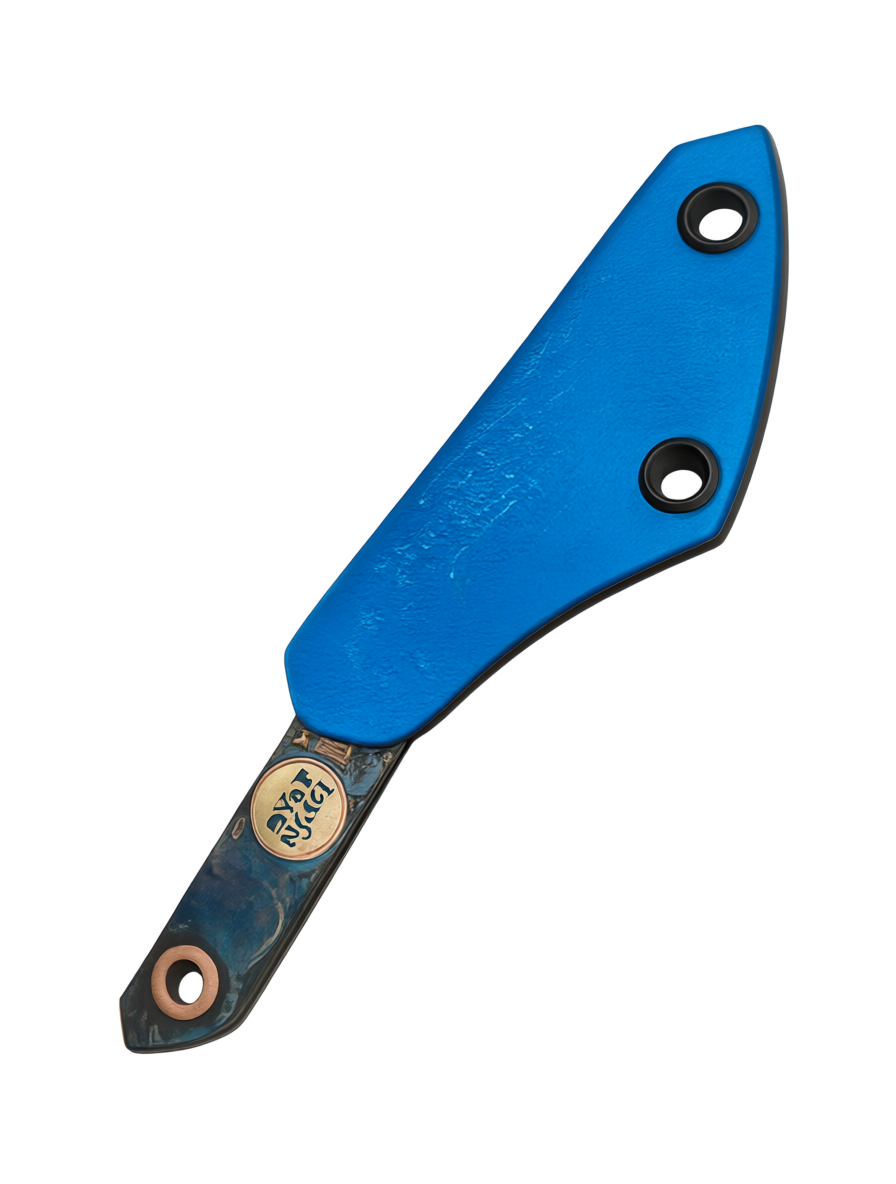 Нож киридаши KOI Ну погоди Blue Blackwash N.C.Custom