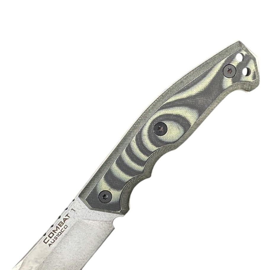 Нож Combat 1 сталь AUS-10Co, рукоять mic-green Eagle Knives