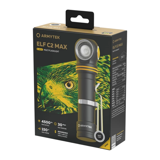 Фонарь ELF C2 MAX Белый Armytek