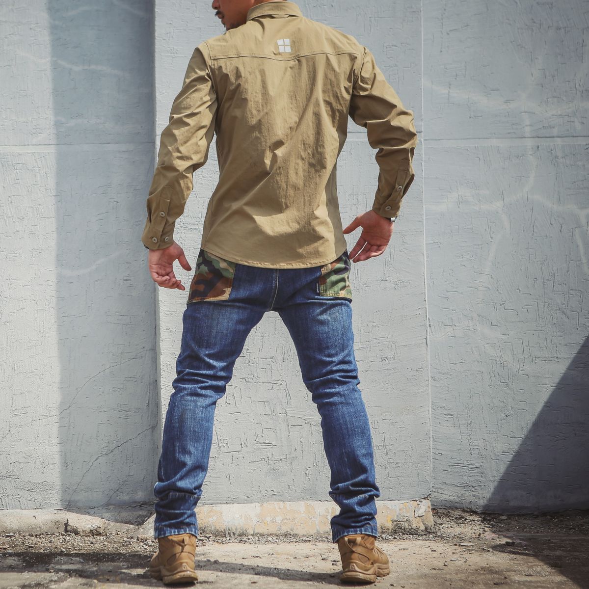 Тактическая рубашка ZIP Triple Tech Tac-Shirt EMB9381 Emerson blue label