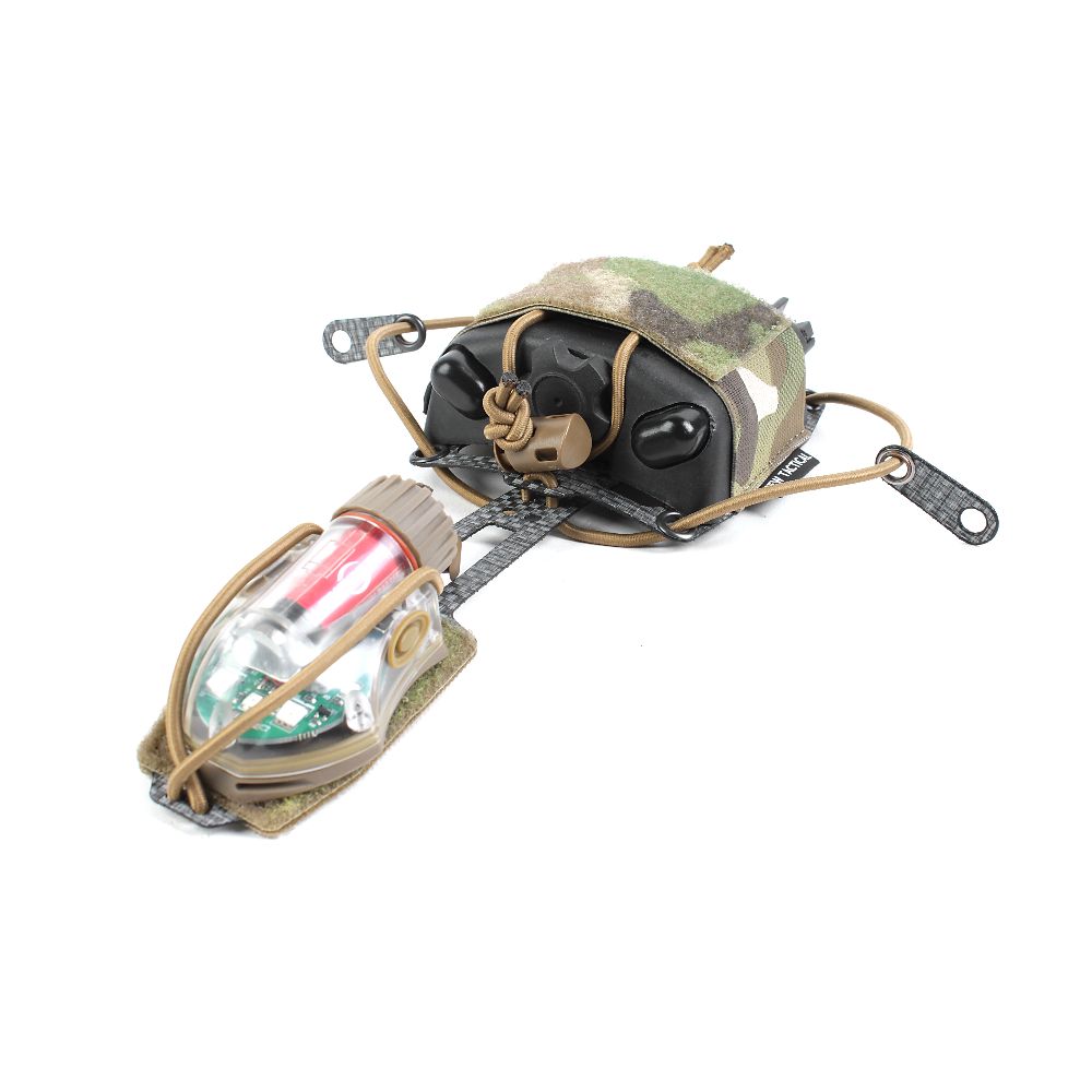 Ferro style PVS31 Battery Retention System Нашлемный подсумок PT-UA51 Pew Tactical