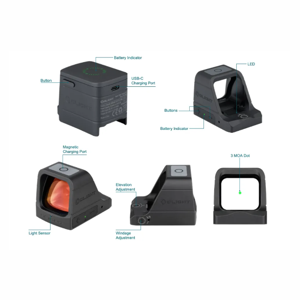Коллиматорный прицел Osight RD Olight