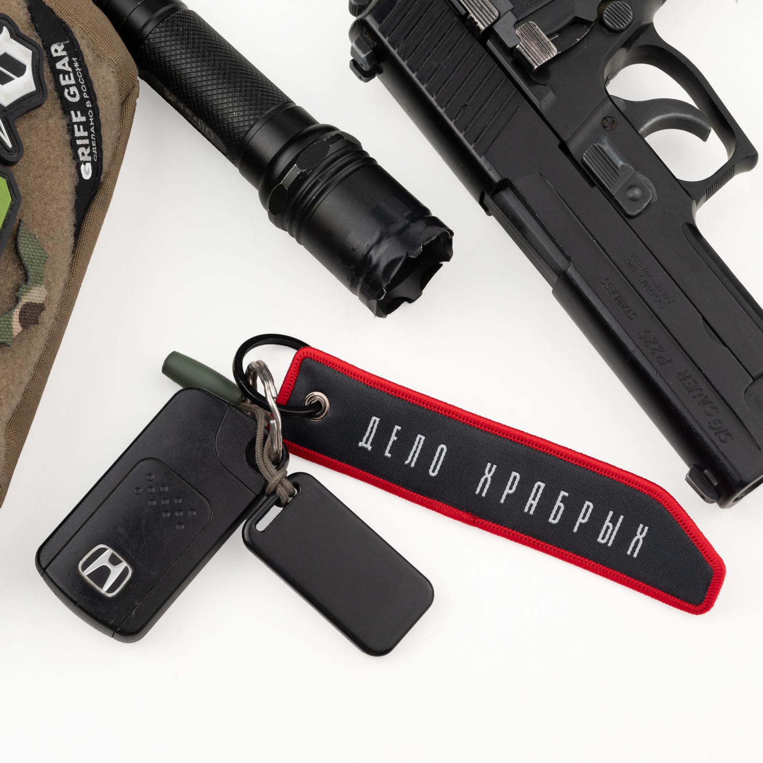 Брелок-ремувка 2.5х13см Red/White Академия Снаряжения