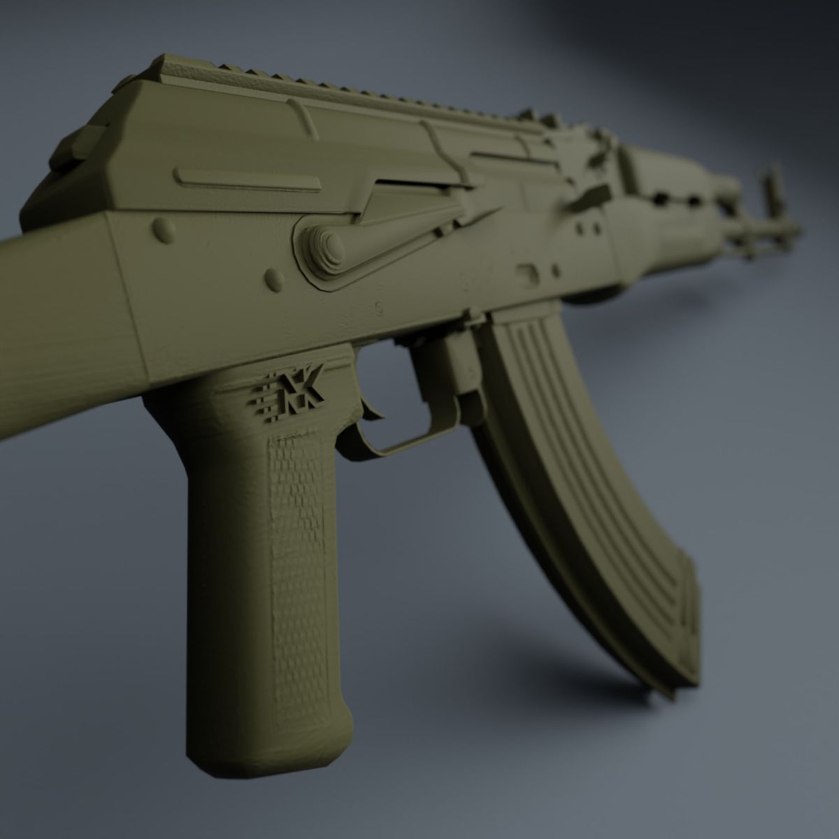 Краска, серия СУПЕРМАТ, 350 мл (Тростниковый хаки) NK Novokraska