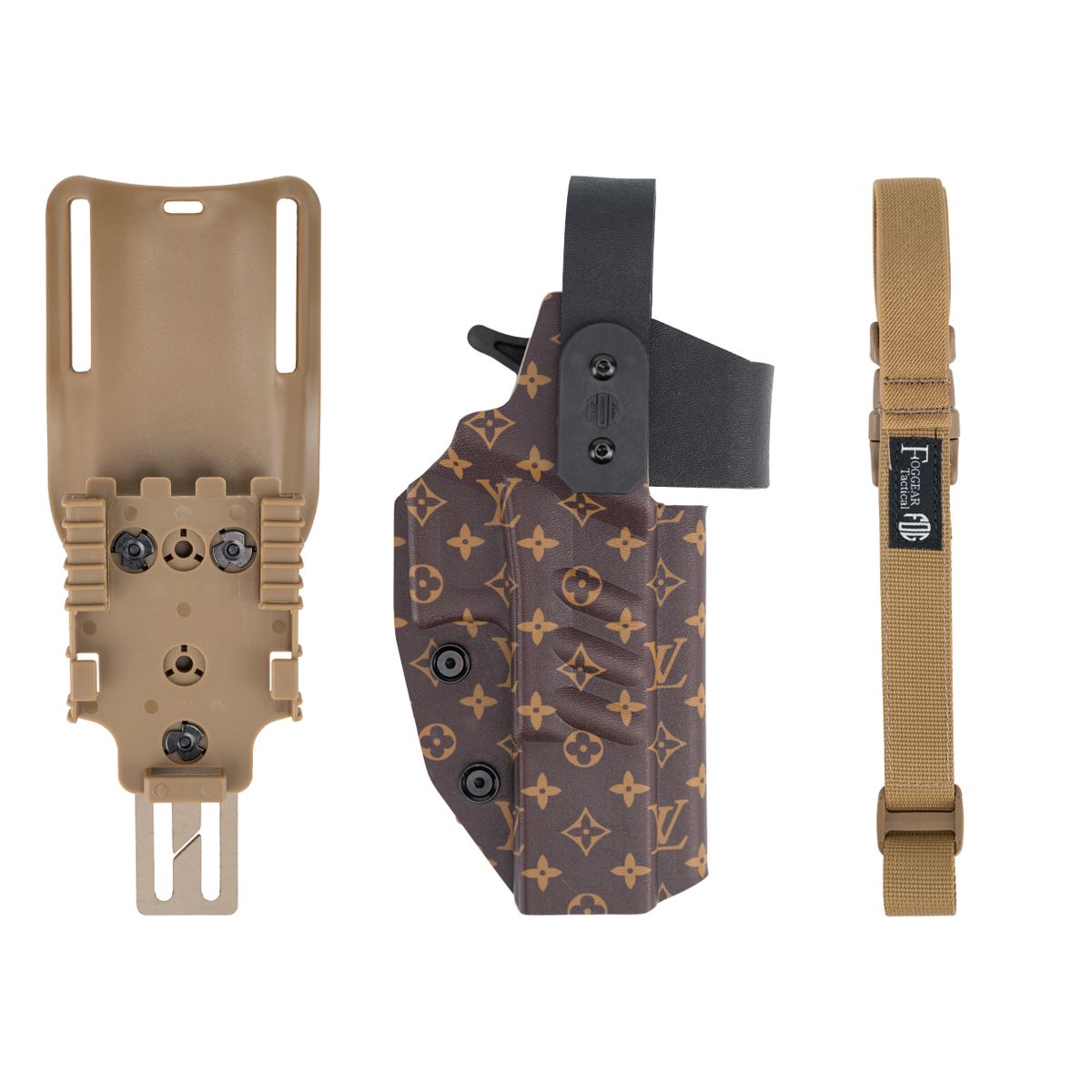 Кобура Glock 17/19 kydex LV FOG GEAR Tactical