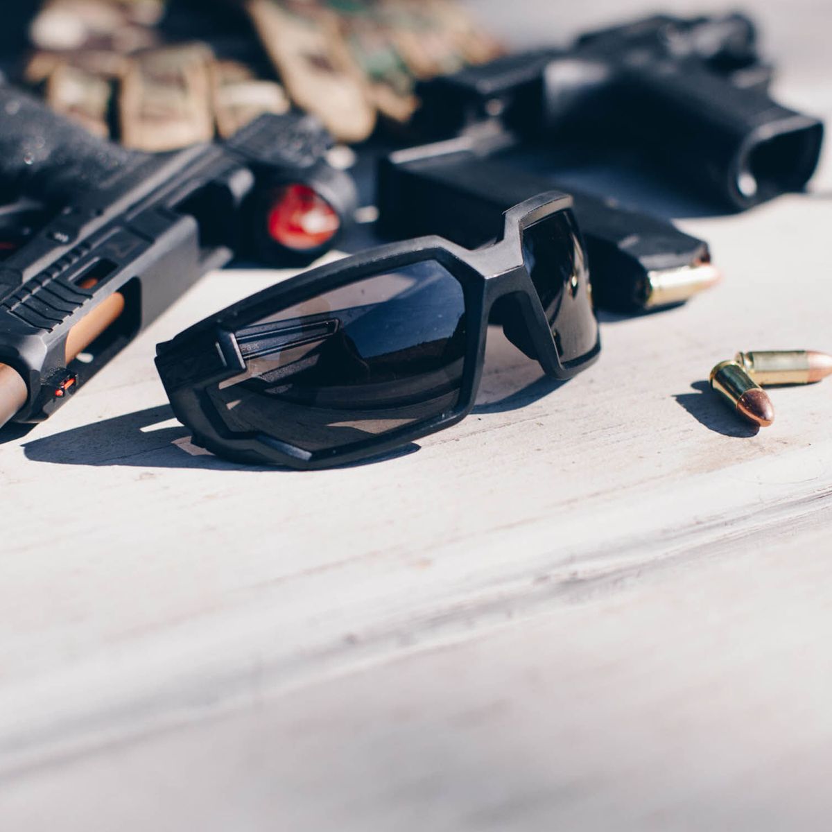 Очки защитные Vision Tactical Type-X Black Frame/Smoke Lens VXF-20AF-PU Mechanix Wear