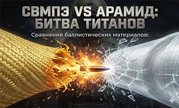 Баллистические материалы в противоосколочной защите: СВМПЭ и арамид