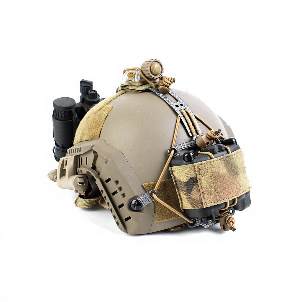 Ferro style PVS31 Battery Retention System Нашлемный подсумок AC-UA51 Академия Снаряжения