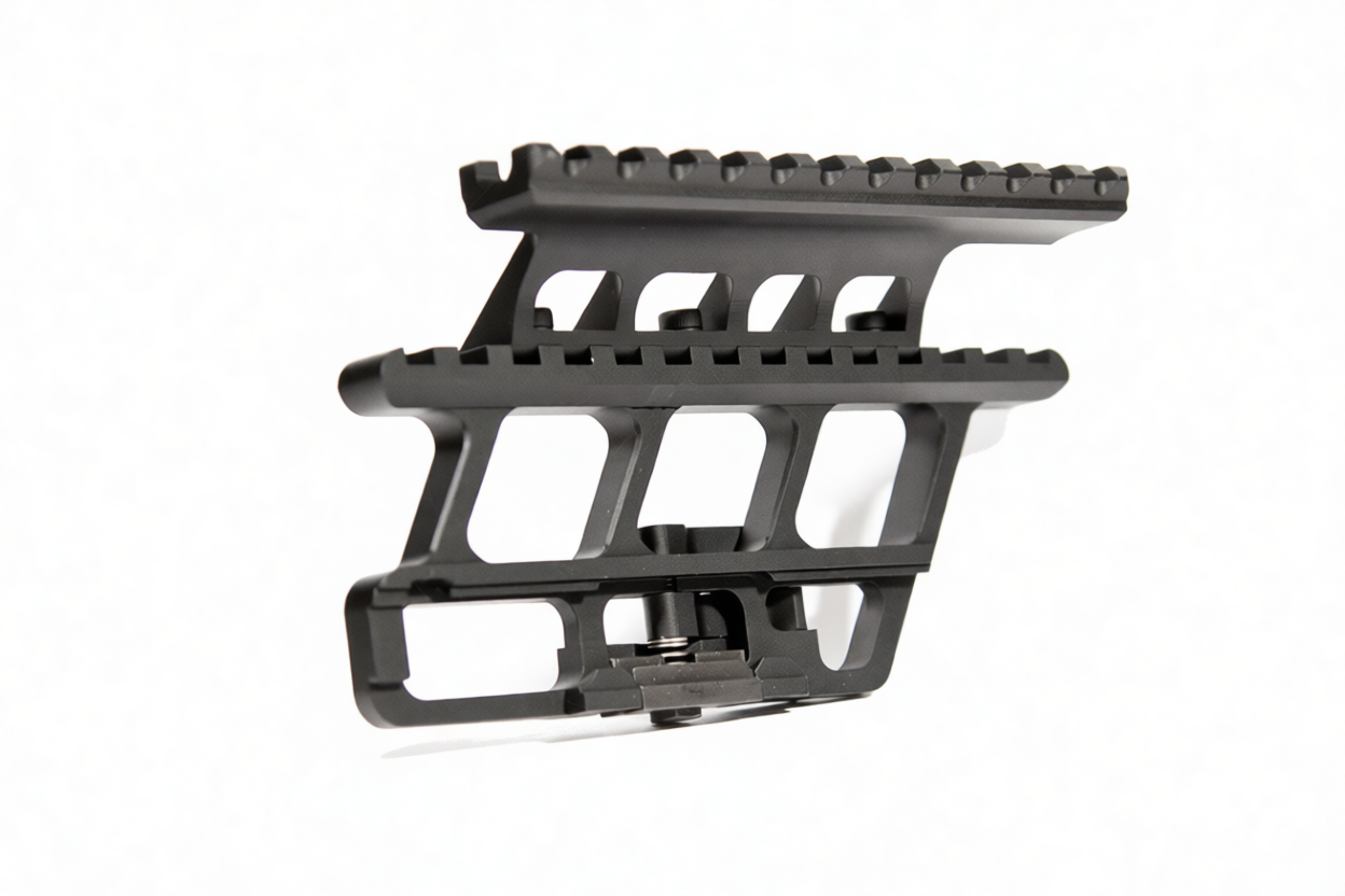 Кронштейн боковой АК BS-150 комплект P-1 с планкой Пикатинни Armacon