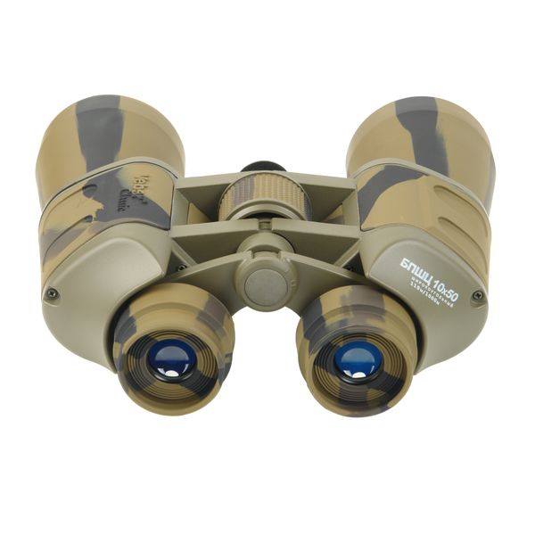 Бинокль Classic БПШЦ 10x50 VRWA широкоугольный, камуфлированный Veber