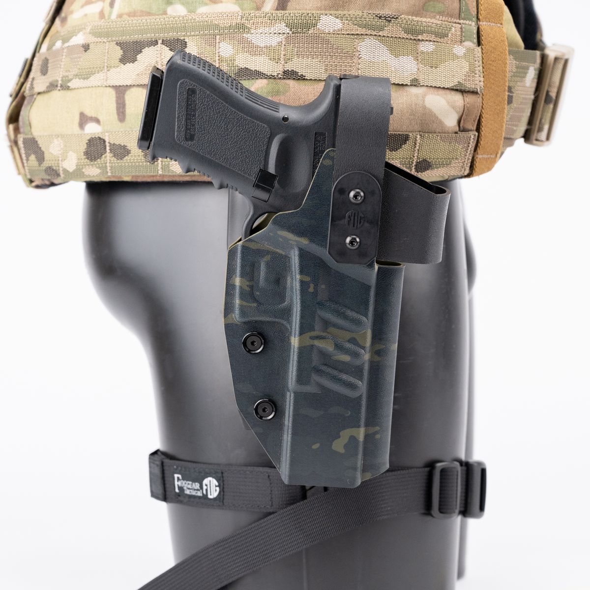 Кобура Glock 17/19 kydex BL MC FOG GEAR Tactical