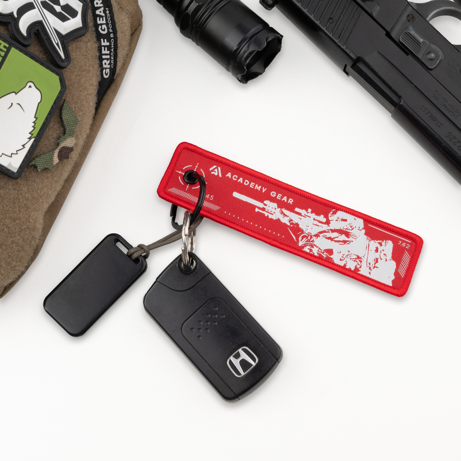 Брелок-ремувка 3х13см Red Академия Снаряжения