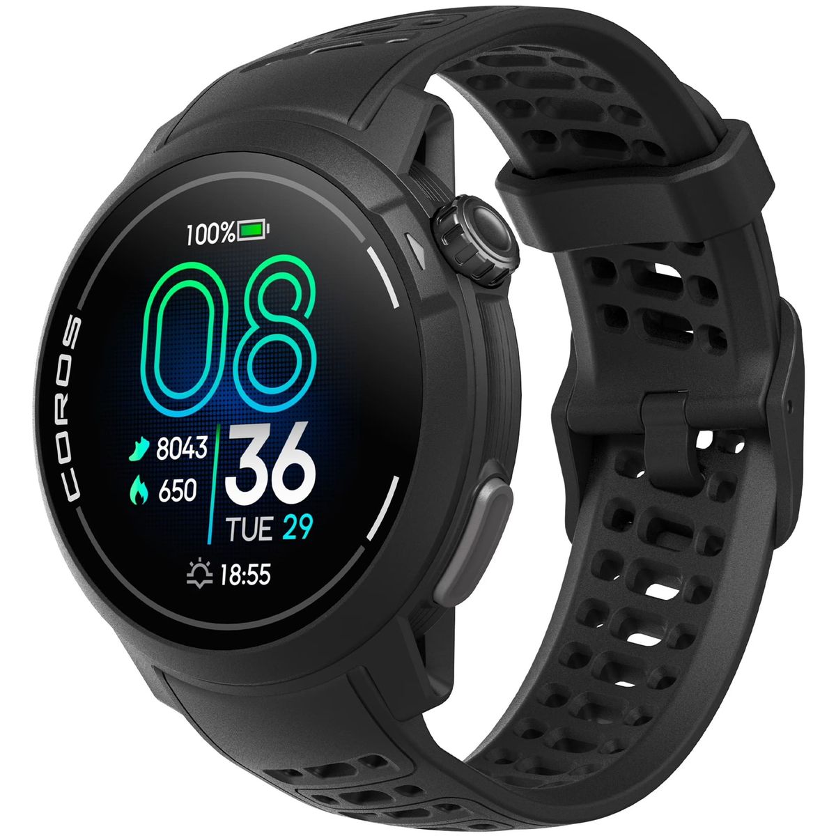 Часы PACE Pro GPS Sport Watch Black Coros