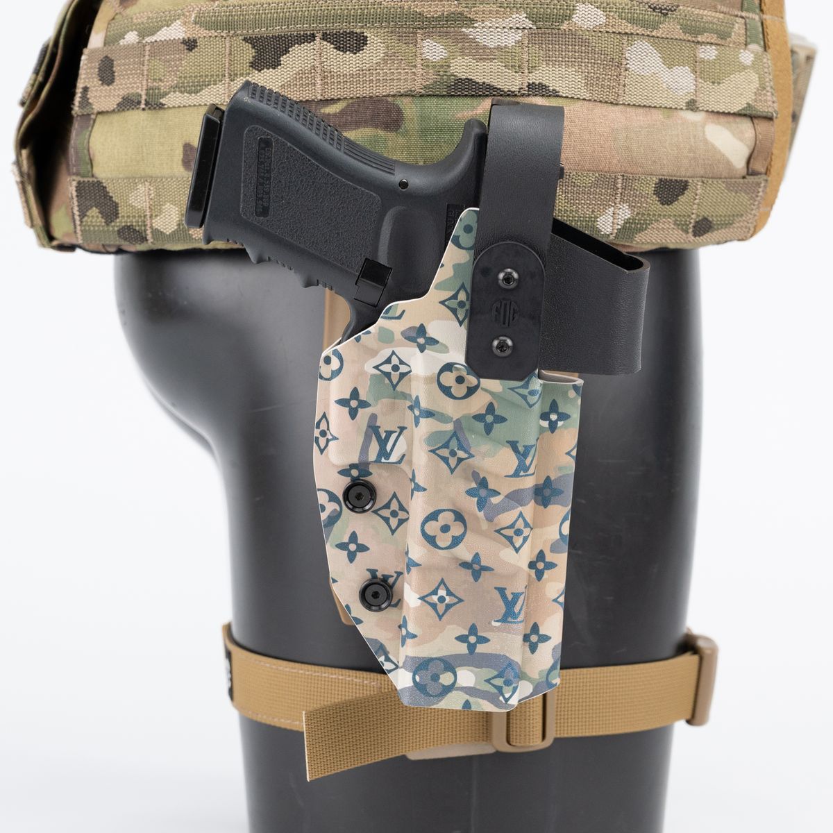 Кобура Glock 17/19 kydex LV MC FOG GEAR Tactical