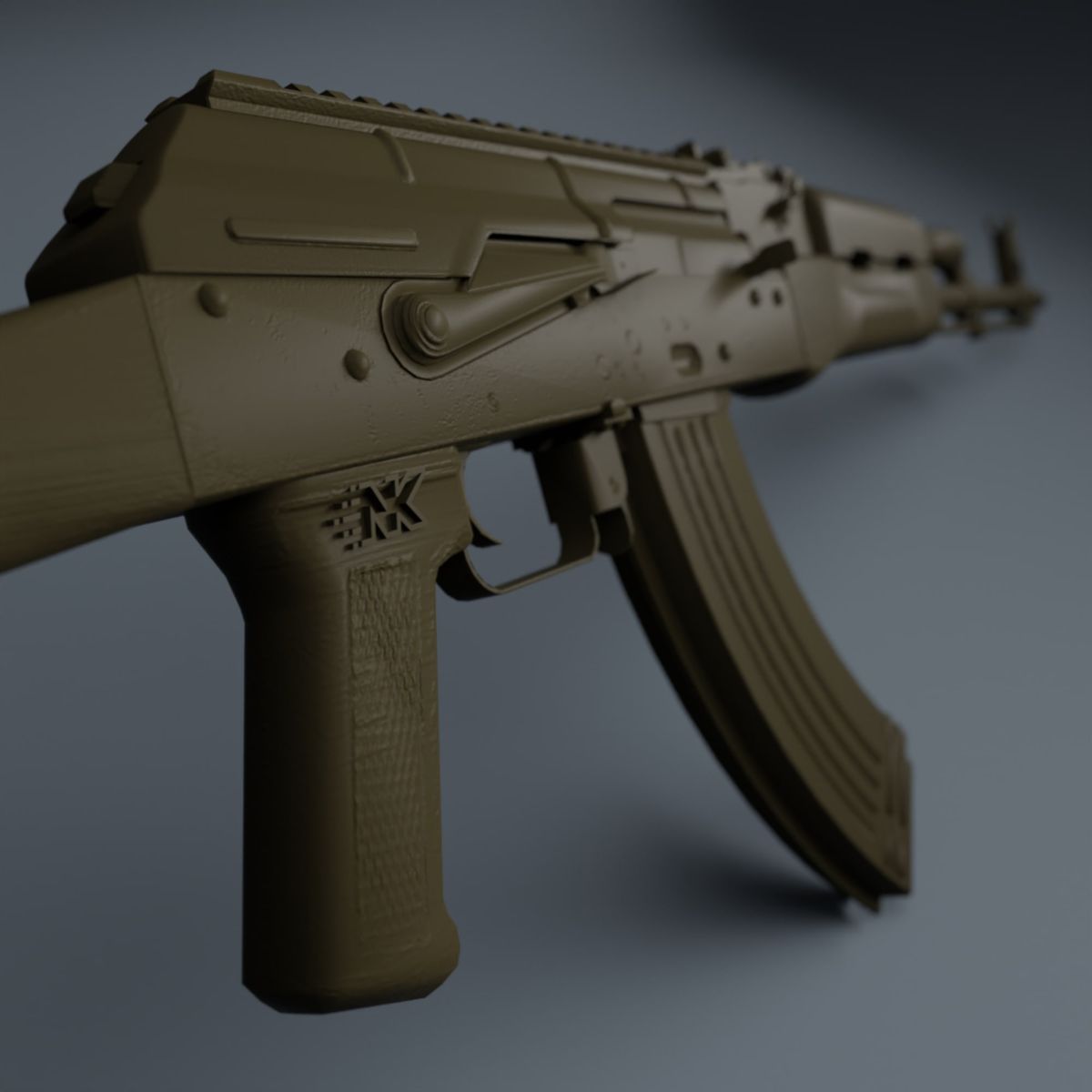 Краска, серия СУПЕРМАТ, 350 мл (Olive drab) NK Novokraska