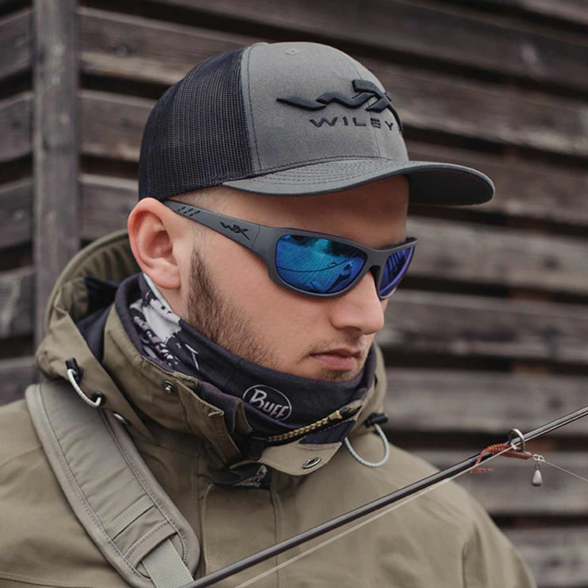 Бейсболка WX Snapback Cap One Size Black/Grey Wiley-X