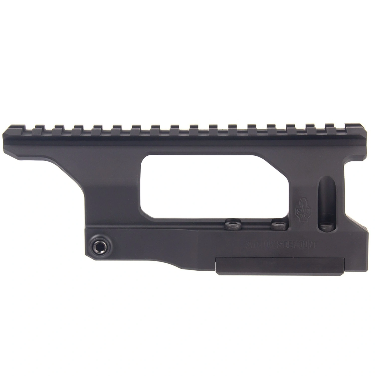 Кронштейн боковой Picatinny для СВД/Тигр/TG3 низкий SAG