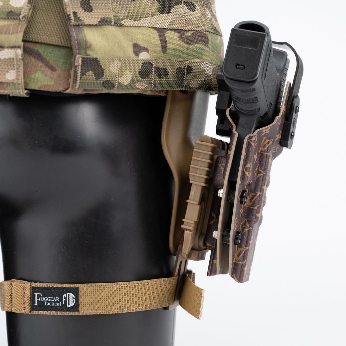 Кобура Glock 17/19 kydex LV FOG GEAR Tactical