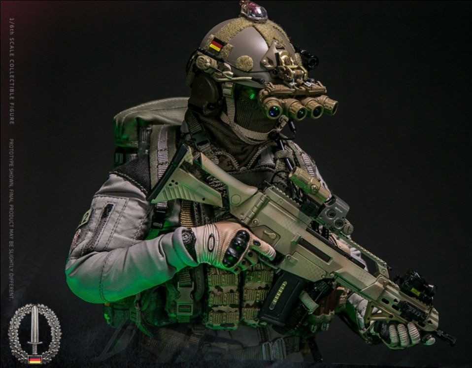 Коллекционная фигурка 1/6 78054 - KSK (KOMMANDO SPEZIALKRÄFTE) - LEADER Action Figure DAMTOYS