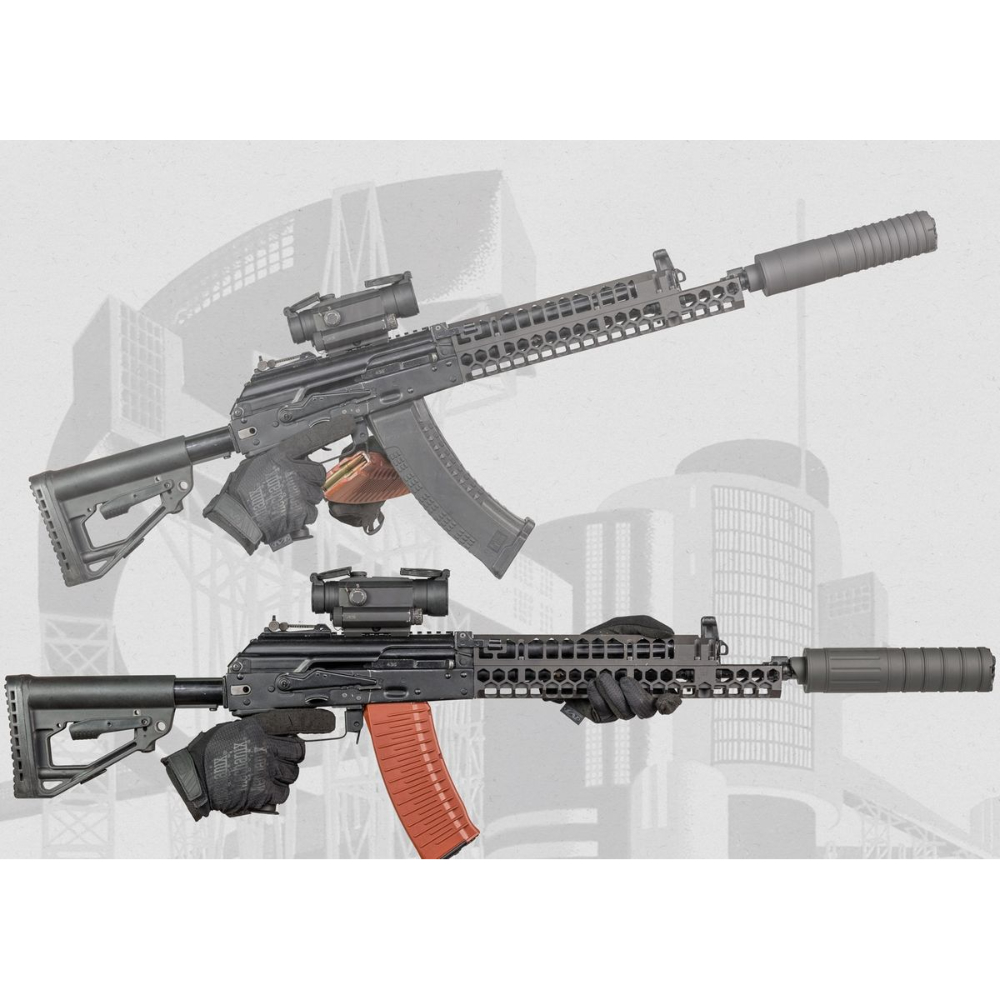 ДТКП ГРАД для АК-12 - Сталь, Гексагон