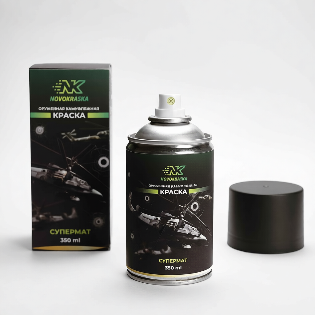 Краска, серия СУПЕРМАТ, 350 мл (Тан) NK Novokraska