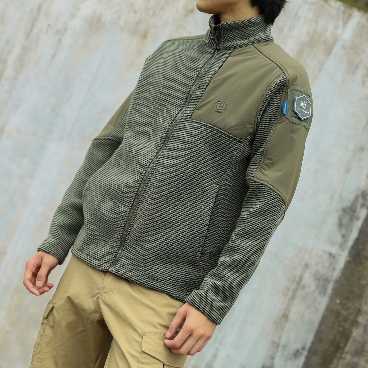 Куртка флисовая "Muntjac" Fleece EMB9593 Emerson blue label