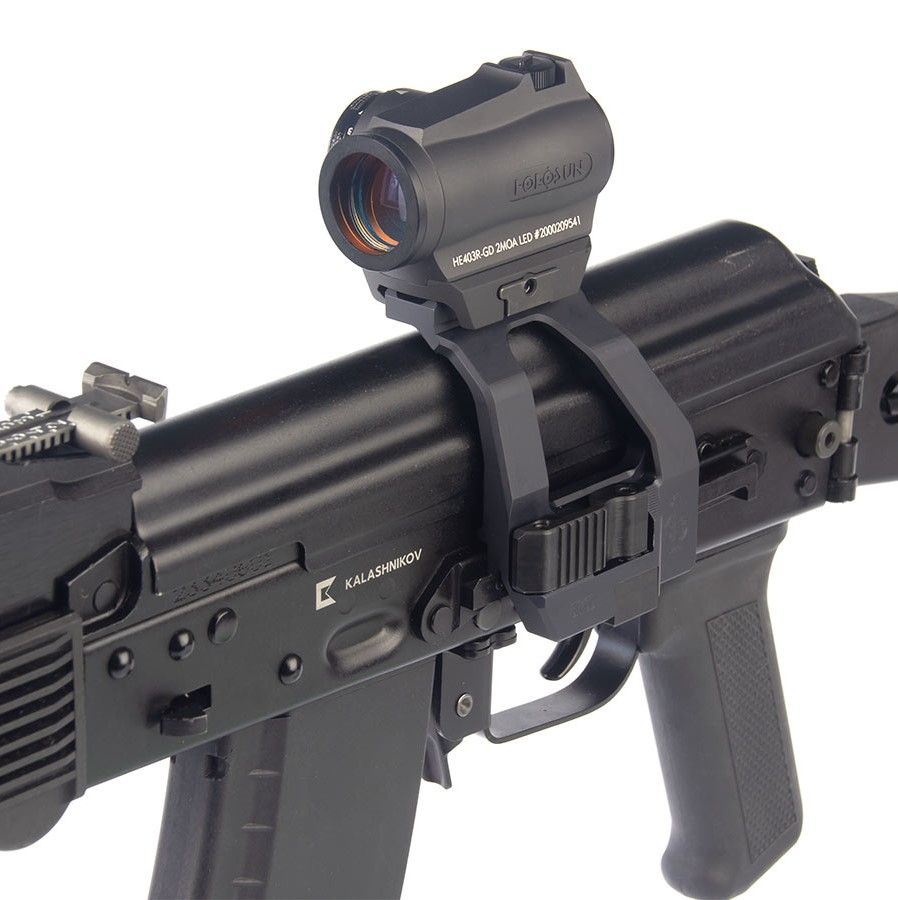 Кронштейн BIT боковой быстросъемный Picatinny/ACOG для АК/Сайга SAG