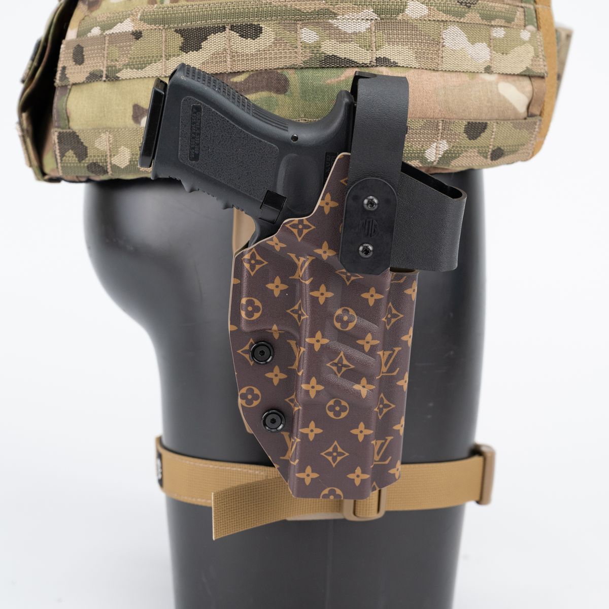 Кобура Glock 17/19 kydex LV FOG GEAR Tactical