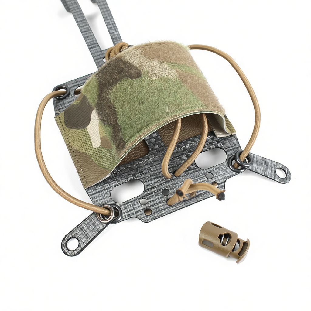 Ferro style PVS31 Battery Retention System Нашлемный подсумок AC-UA51 Академия Снаряжения