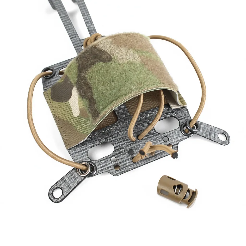 Ferro style PVS31 Battery Retention System Нашлемный подсумок AC-UA51 Академия Снаряжения