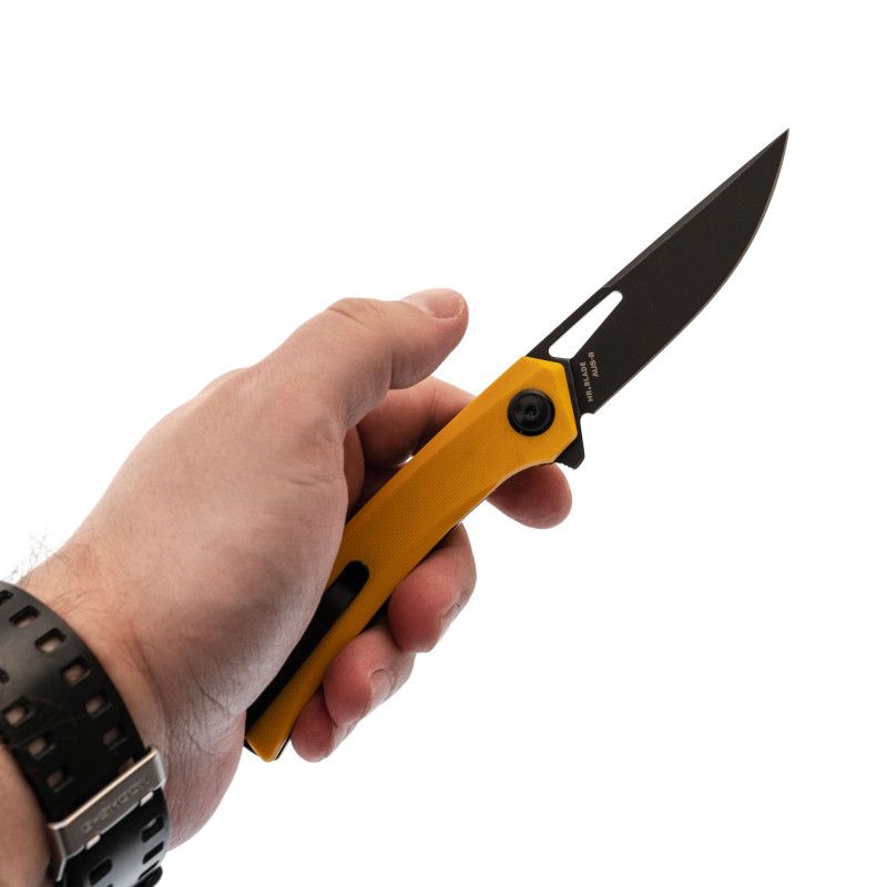 Складной нож Finch AUS-8 BSW G10 Yellow Mr.Blade